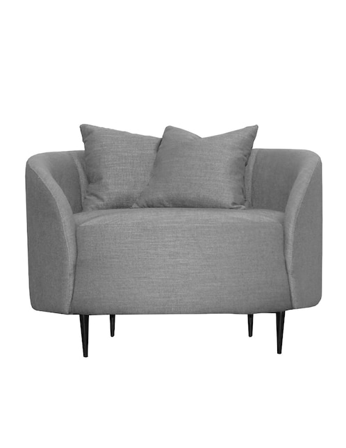 SILLÓN JOSEFA DUPUIS LINO, GRIS