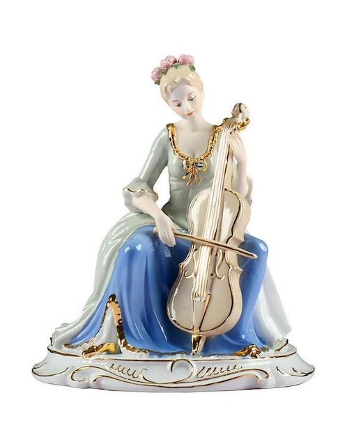 Figura de mujer Porcella de porcelana