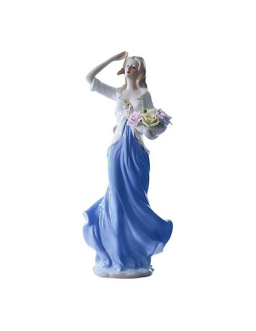 Figura de mujer Universal Ventdepot de porcelana