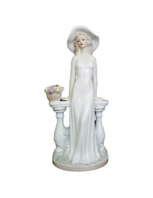 Figura de mujer Universal Ventdepot de porcelana