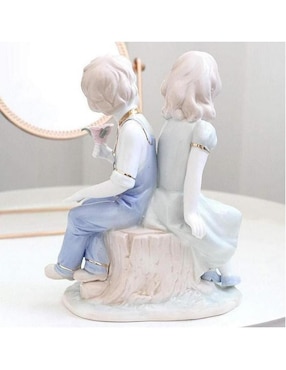 Figura de niña Porcella de porcelana
