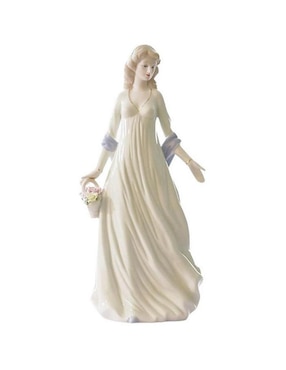 Figura Decorativa De Mujer Porcella De Porcelana