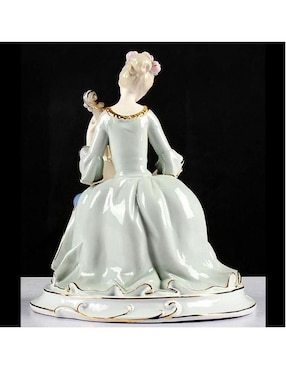 Figura de mujer Porcella de porcelana
