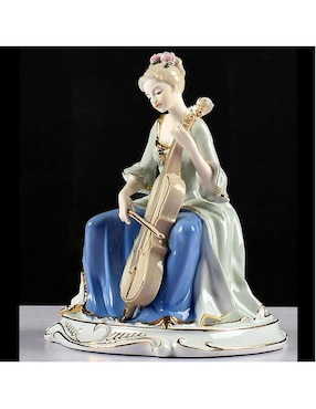 Figura de mujer Porcella de porcelana
