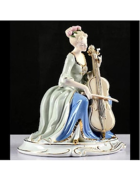 Figura de mujer Porcella de porcelana