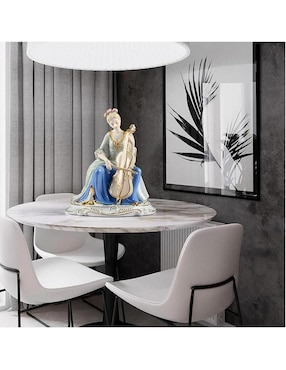 Figura de mujer Porcella de porcelana
