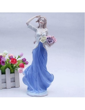 Figura de mujer Universal Ventdepot de porcelana