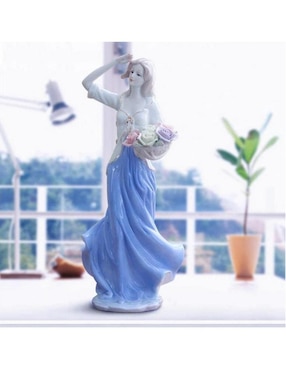 Figura de mujer Universal Ventdepot de porcelana
