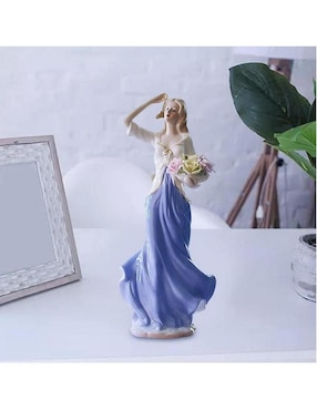 Figura de mujer Universal Ventdepot de porcelana