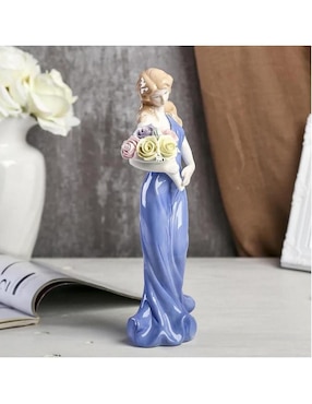 Figura de mujer Universal Ventdepot de porcelana
