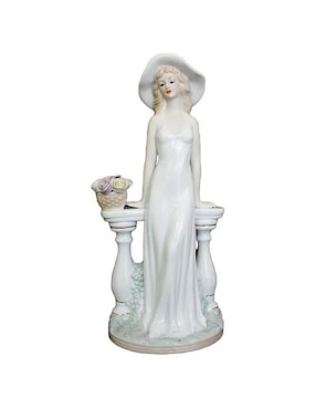 Figura de mujer Universal Ventdepot de porcelana