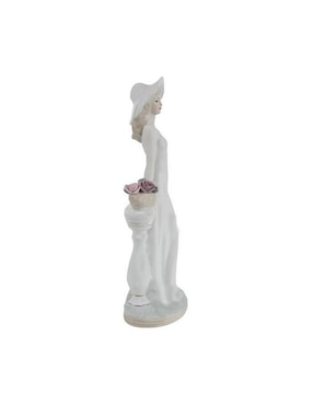 Figura de mujer Universal Ventdepot de porcelana