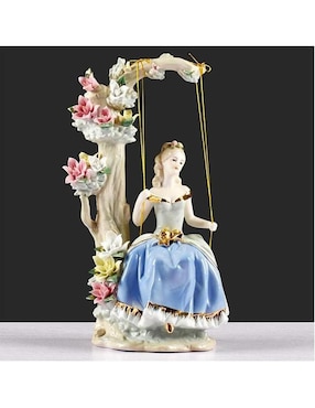 Figura de mujer Universal Ventdepot de porcelana