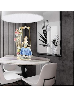 Figura de mujer Universal Ventdepot de porcelana