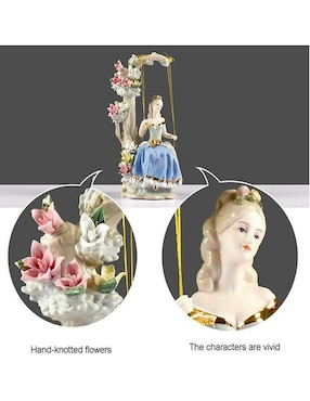 Figura de mujer Universal Ventdepot de porcelana