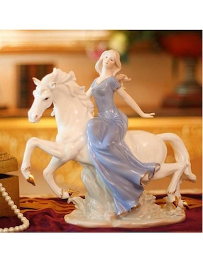 Figura de mujer Universal Ventdepot de porcelana