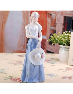 Figura de mujer Universal Ventdepot de porcelana