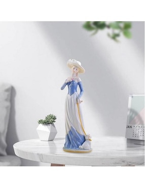 Figura de mujer Universal Ventdepot de porcelana