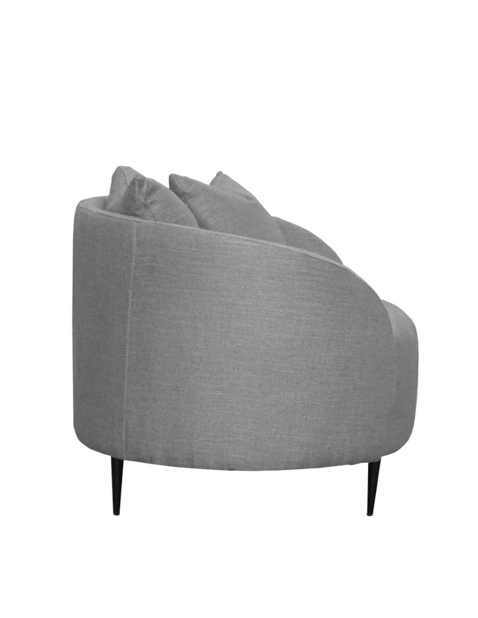 SILLÓN JOSEFA DUPUIS LINO, GRIS