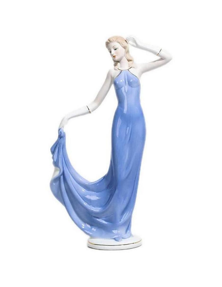 Figura de mujer Universal de porcelana