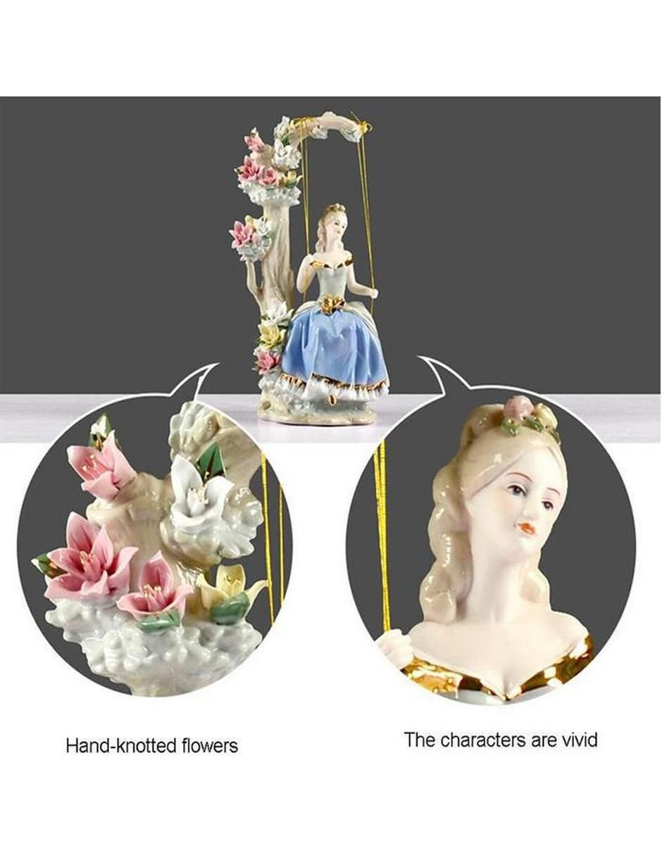 Figura de mujer Universal de porcelana 7