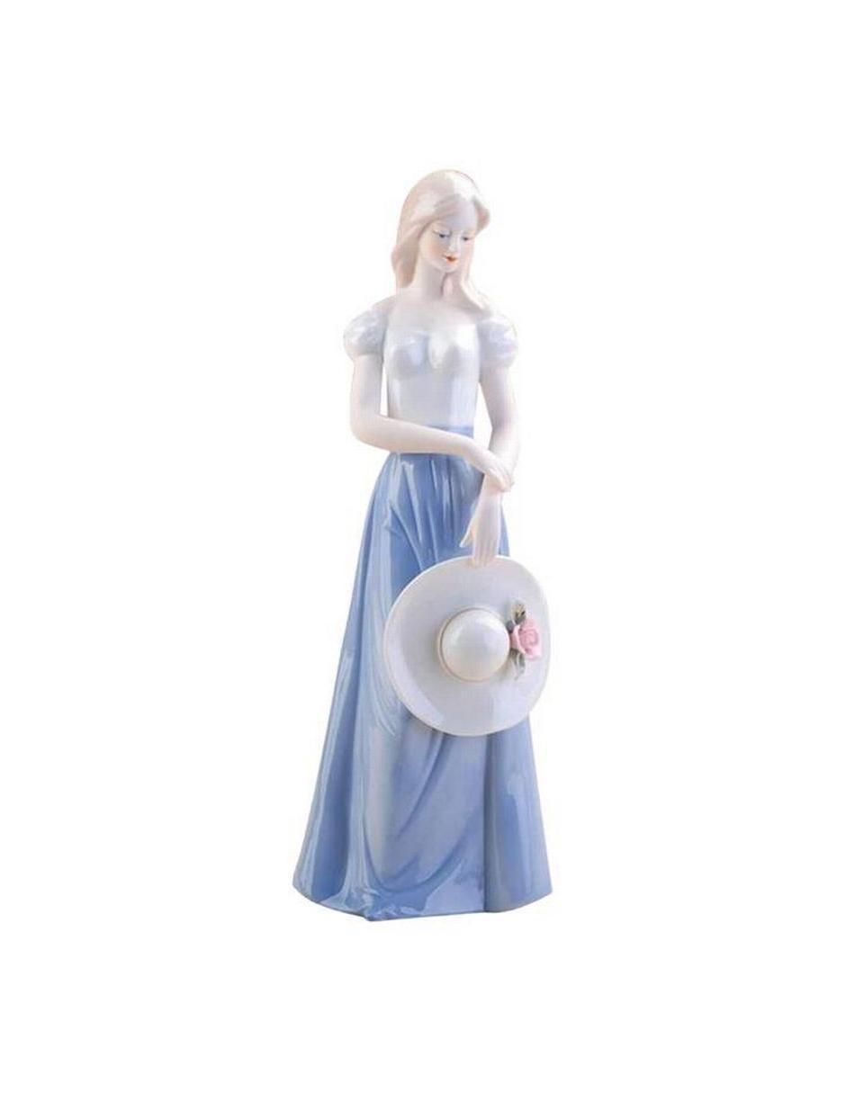 Figura de mujer Universal de porcelana